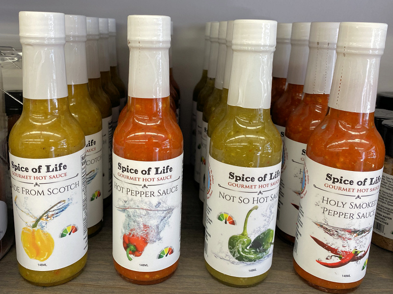 The Spice of Life Hot Sauces